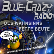 Blue-Crazy-Radio Logo
